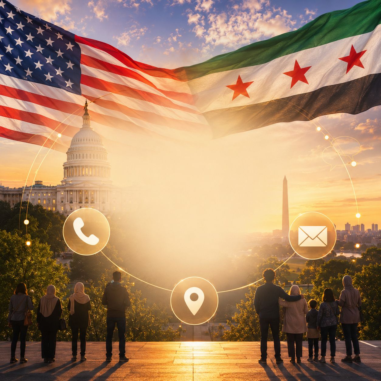 Contact Syrian American US
